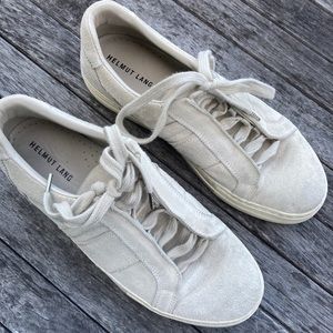 Helmut Lang leather sneakers